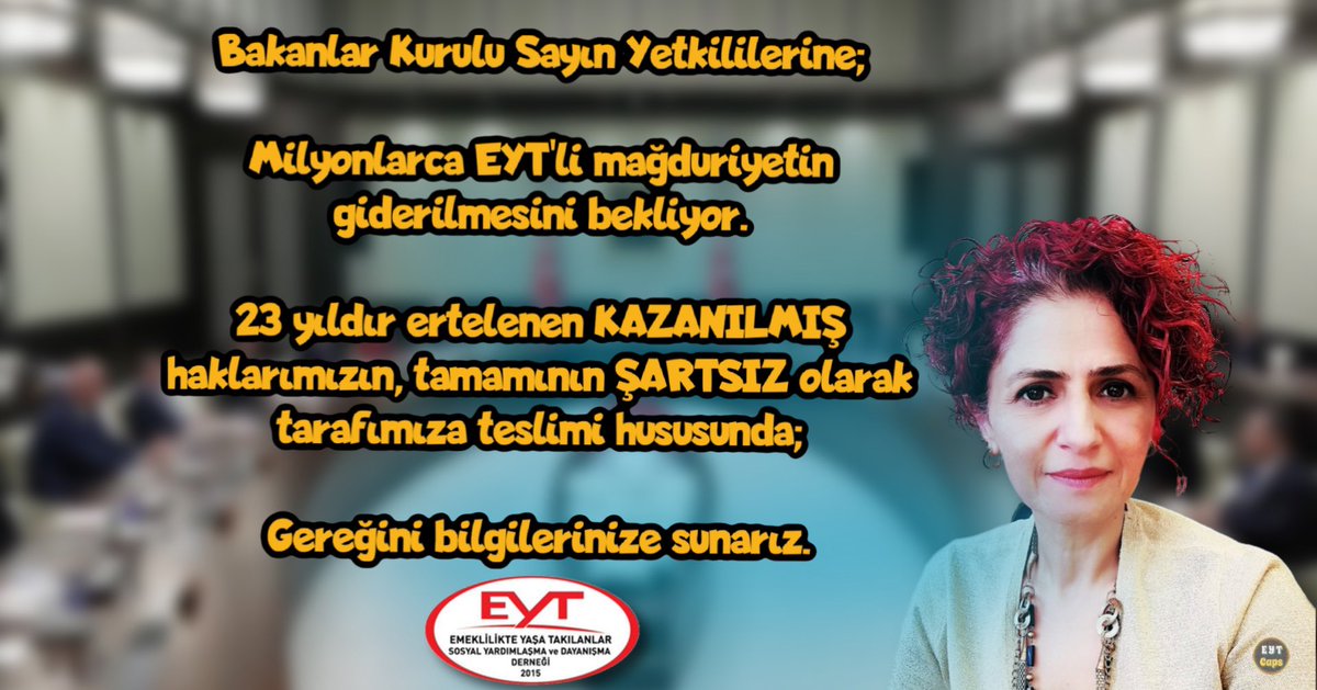 alperozupak's tweet photo. 410 bin tweet'le #99ÖncesiHaklarlaEYT demeye devam ediyoruz

8 eylül 1999 öncesi haklarımızla emekli olmak istiyoruz

5 bin prim günü yasal hakkımız dır

Kademeli prim 2002 de yürürlüge girdiğinden dolayı kabul etmiyoruz

Anayasal hakkımız olan 99 yasıyla emekli olmak istiyoruz https://t.co/5T7Lc1rBX2