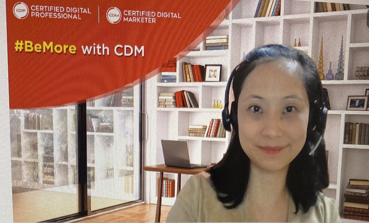 ethelvsanchez's tweet photo. Thank you for having me, CDM Team 💛 The next Digital Marketing Analytics course starts on Aug 5. Register at https://t.co/BIu95xIe7g https://t.co/53ZELnxMlh