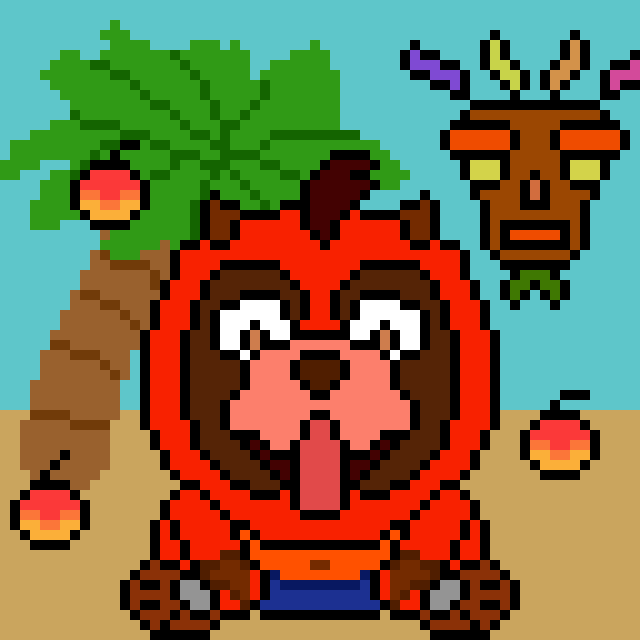 SchowTaim's tweet photo. #pixelart #NFTs #NFTCollections #NFT #pixelartwork #NFTCommunity #NFTCommmunity #digitalart #digitaldrawing #Crypto #cryptocurrency #cryptoart  #chowchow #Ethereum #animals #OpenSeaNTF #opensea #OpenSeaCollection #openseanfts #openseaartists #OpenSeaMarket #CrashBandicoot #PS1 https://t.co/xbhE3cNCPE