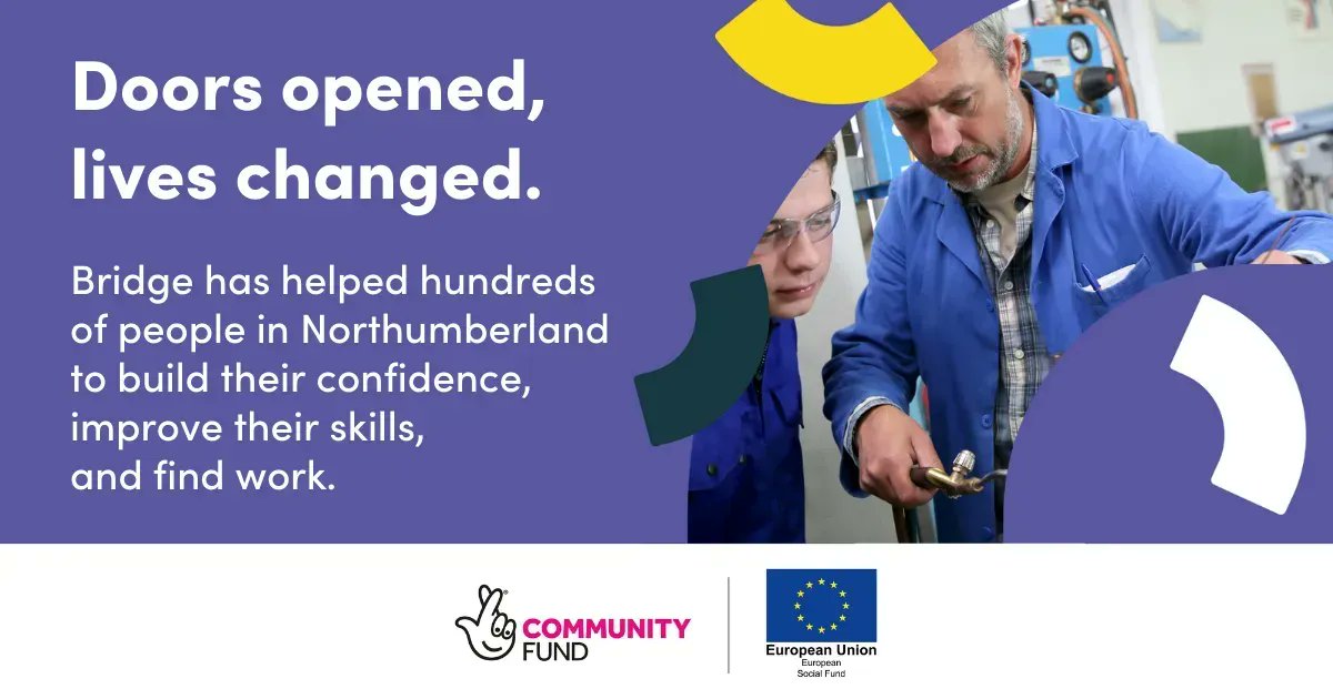 Find out how Bridge Northumberland successfully supports Northumberland residents into work: buff.ly/3YkKJvF