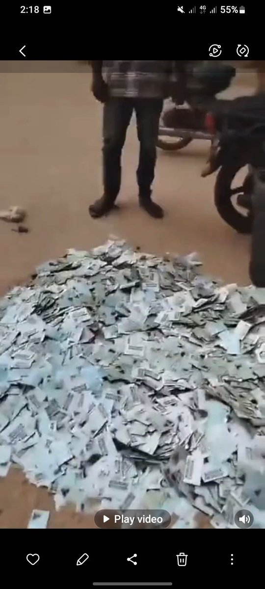 Emjyke's tweet image. 2023 Nigêria election has been rigged. #PVCs dumped in the Bush at Nnewi says it all. 

Nigêria being a British Royal company, must be rigged into dőøm. 

Vote has never counted in the history of Nigêria and 2023 election won&apos;t be exceptional.

Dőômsday is coming.