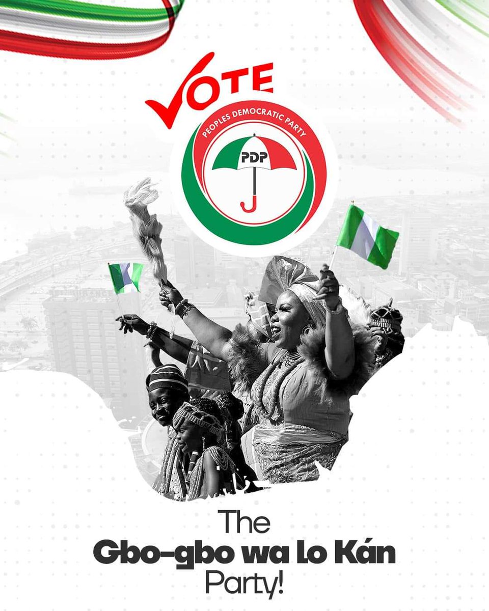 Sir_Sulaimanu's tweet photo. Hello Nigerians We need experienced ‘Doctors’ to #RecoverNigeria and put it back on track, We don't have time for on-the-job training.
Let's bring in the experts and get the job done...
#VotePDP
#AtikuOkowa2023
#NigeriaDecides2023
#RecoverNigeriaWithAtiku
#PDPNewGeneration https://t.co/oszgXrSKwy