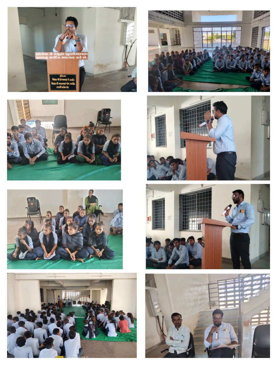 આજ રોજ મોડેલ ડે સ્કૂલ લુણીચાણામાં "એક ભારત શ્રેષ્ઠ ભારત" અંતર્ગત ક્વિઝ સ્પર્ધાનું આયોજન કરવામાં આવ્યું હતું.જેમાં અલગ અલગ પાંચ ટીમ બનાવવામાં આવી હતી એમાં સરદાર નામની ટીમે (૫૫) માર્કસ મેળવી વિજય પ્રાપ્ત કરેલ અને મોડલ ડે સ્કૂલ લુણીચાણાનું ગૌરવ વધાર્યું......💐💐