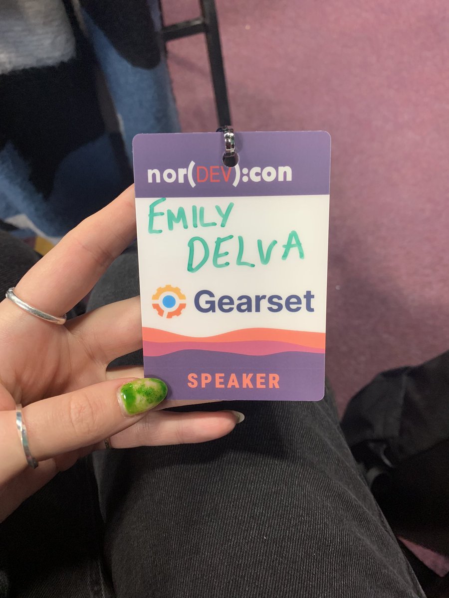 TheEmilyStory's tweet image. 🦀👀 #NorDevCon23