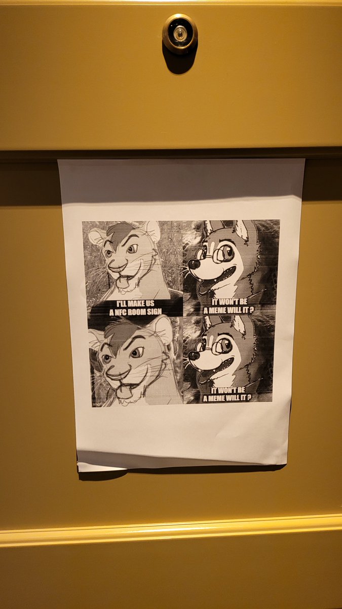 Trying to win the #NFCDoorSignAward 
With minimal effort, but Maximum style! 
#NFC2023