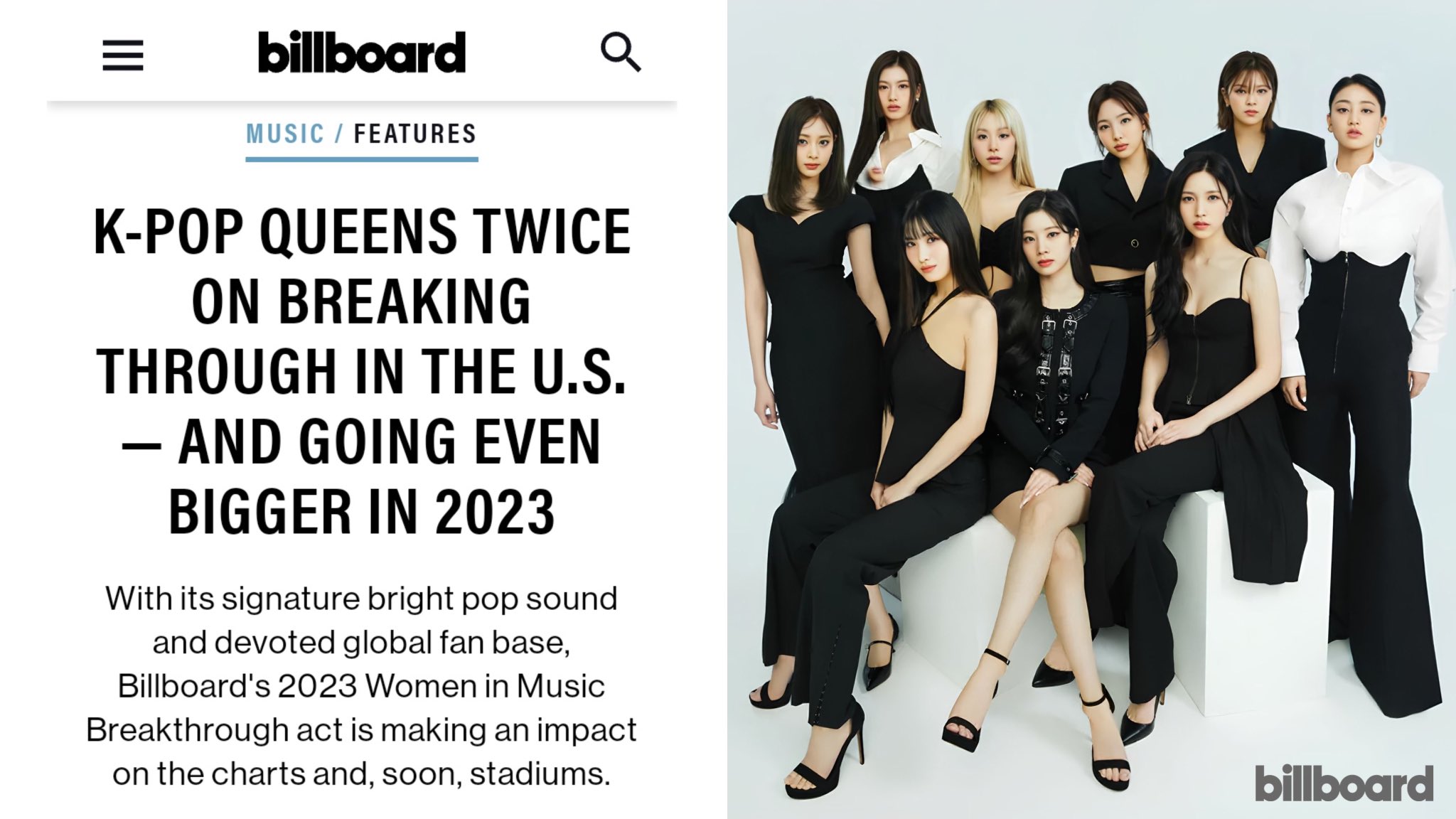 K-Pop Queens TWICE on Breaking Through in the U.S. — And Going Even Bigger  in 2023