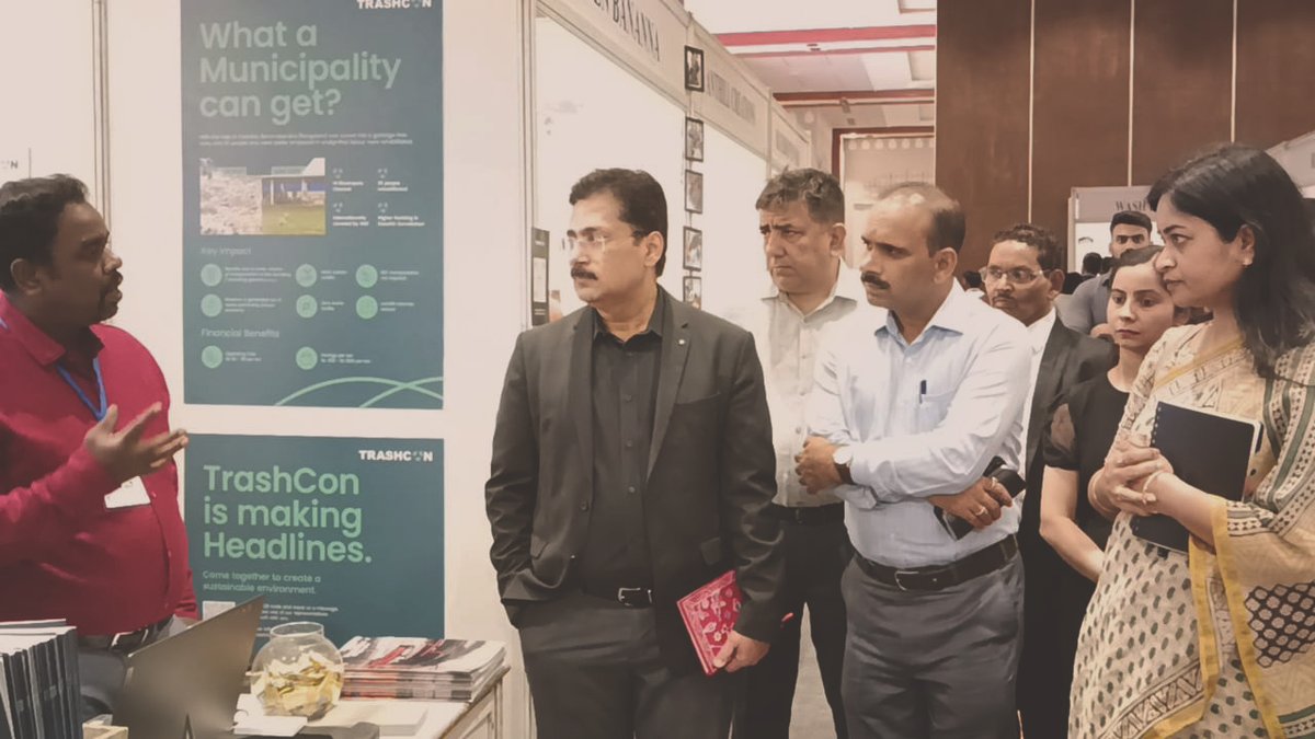 TrashConLabs's tweet photo. It was great connecting with @RoopaMishra77 , Joint Secretary, Ministry of housing and urban affairs at our booth in the @INKWASH_summit event recently held in GOA.
#madeinindia #sustainability #ecofriendly #circulareconomy #wastedisposal #trashbot #WoWboards #technology https://t.co/pe1sMhSrnn