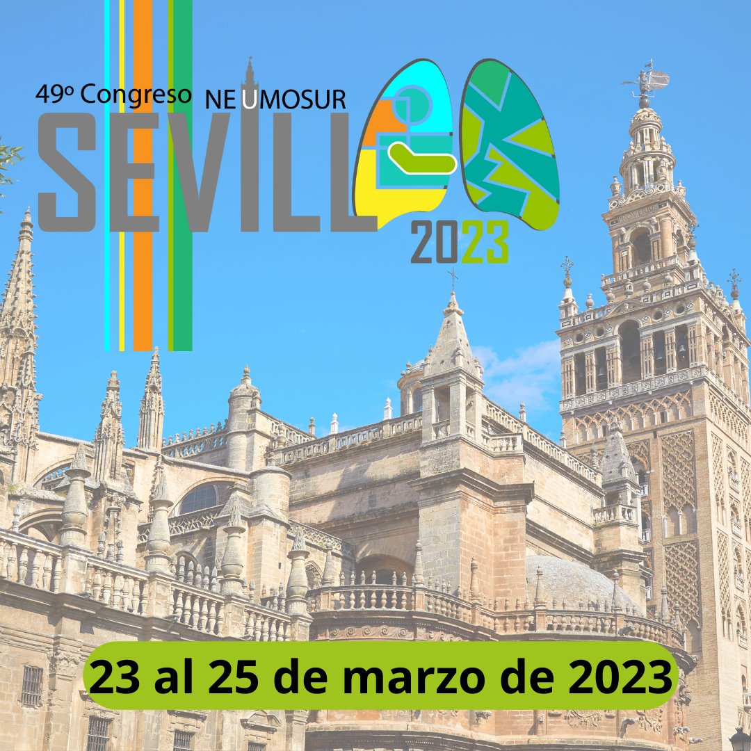 Neumosur's tweet photo. Queda un mes para que de comienzo el 𝟒𝟗º 𝐂𝐨𝐧𝐠𝐫𝐞𝐬𝐨 𝐍𝐞𝐮𝐦𝐨𝐬𝐮𝐫, en Sevilla.
Contaremos con un contenido de gran calidad, os esperamos!
𝐏𝐫𝐨𝐠𝐫𝐚𝐦𝐚 𝐜𝐢𝐞𝐧𝐭í𝐟𝐢𝐜𝐨: https://t.co/CeQTKsXQ52...
#49congresoneumosur #congresoneumosur2023 #neumosur https://t.co/UvLtB7MLpU