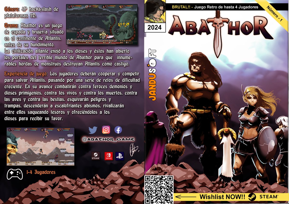 Abathor_Game's tweet photo. 🔥Del 3 al 5 de Marzo estamos en el @SalonComicVlc y llevaremos estos brutales Flyers tipo #Comic 🔥

Si queréis echar una partida hasta 4 Jugadores a #Abathor (#Videojuego #Pixelart #80s) con nosotros, no dudéis en pasaros!

@Jorge_Raccoon @Raccoon_GStudio 

👇Hay más Comic!! 👇 https://t.co/x48y4WpKqM