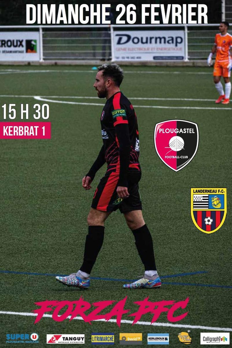 plougastelfc's tweet photo. CHAMPIONNAT R1 🔥
Ce dimanche nous recevrons le Landerneau Football Club pour la 14 e journée de championnat R1 à 15 H 30 au stade de Kerbrat.
Nous vous attendons nombreux pour soutenir nos panthères ⚡️
#FORZAPFC💗🖤 https://t.co/wta6if8BN8