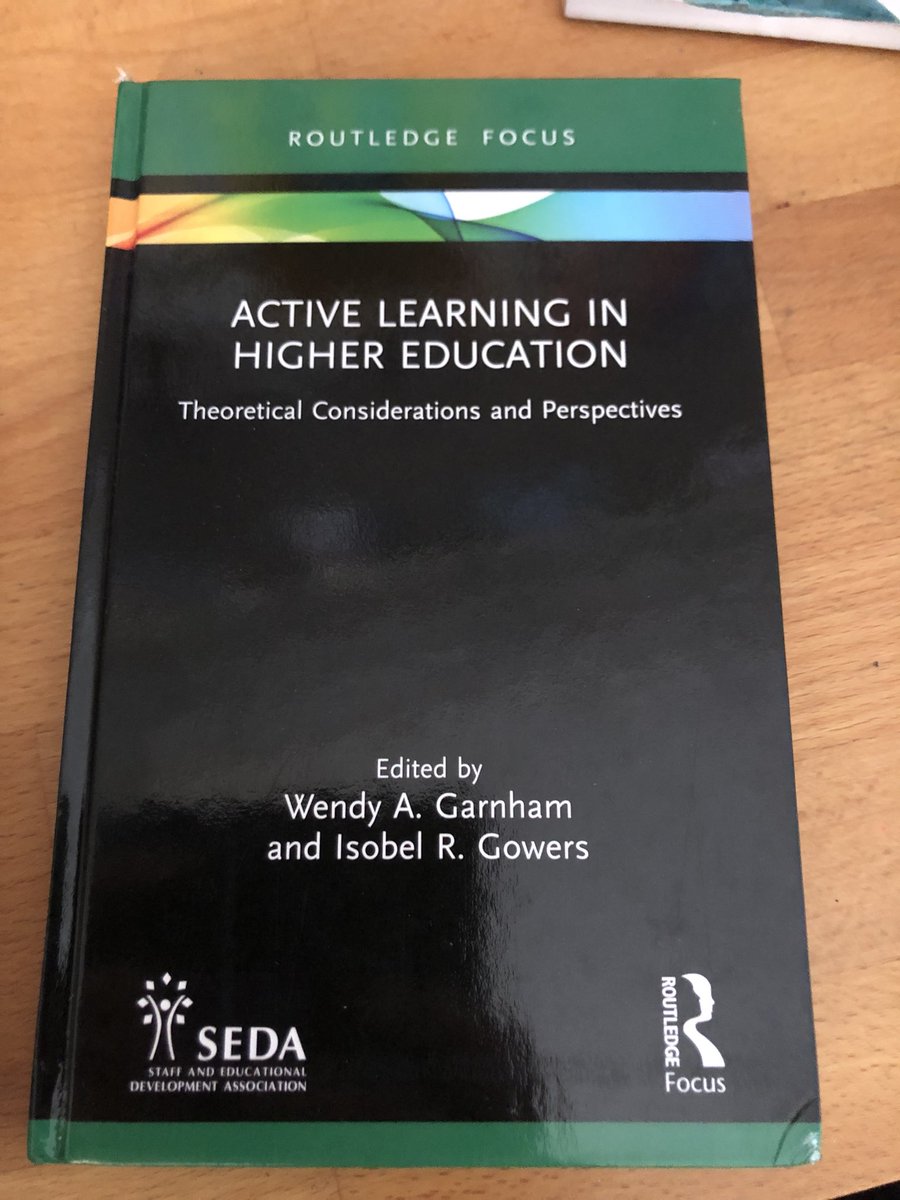 It’s arrived!!! Great to see this finally published. <a href="/Sussex_Psych/">Sussex Psychology</a> @seda <a href="/NTF_Tweet/">NTF Tweet</a> <a href="/ActiveLearnNTW/">Active Learning NTW</a> <a href="/SussexUni/">University of Sussex</a>