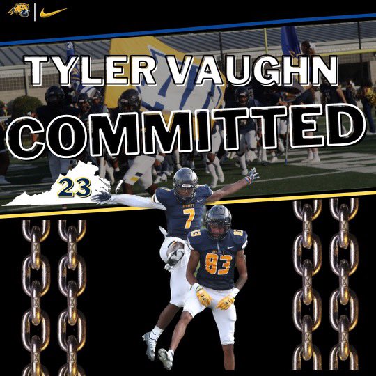 Tyler_vvv's tweet photo. extremely blessed to announce my commitment to averett university locked in let's do it @AverettFootball @carver_hs #GoCougars https://t.co/Gd29n4PWLx