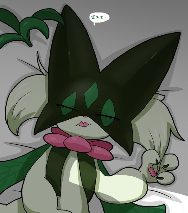 寝るときちょっとベロ出ちゃうマスカーニャ 