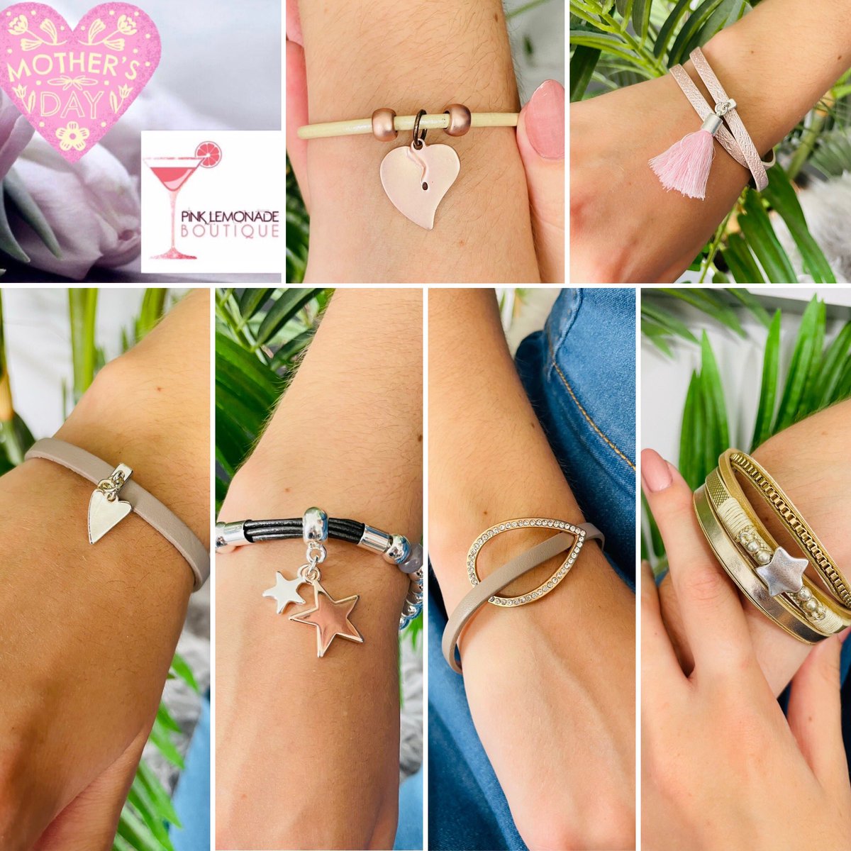 #ThursdayThoughts

💕💐Mother’s Day Gift Inspiration💐💕

Beautiful bracelets for mum…..they make the perfect gift.

pinklemonadeboutiqueuk.com

#mothersday #giftideas #giftinspiration #giftformum #bracelet #jewellery #UKGiftHour #gifts #shopsmall