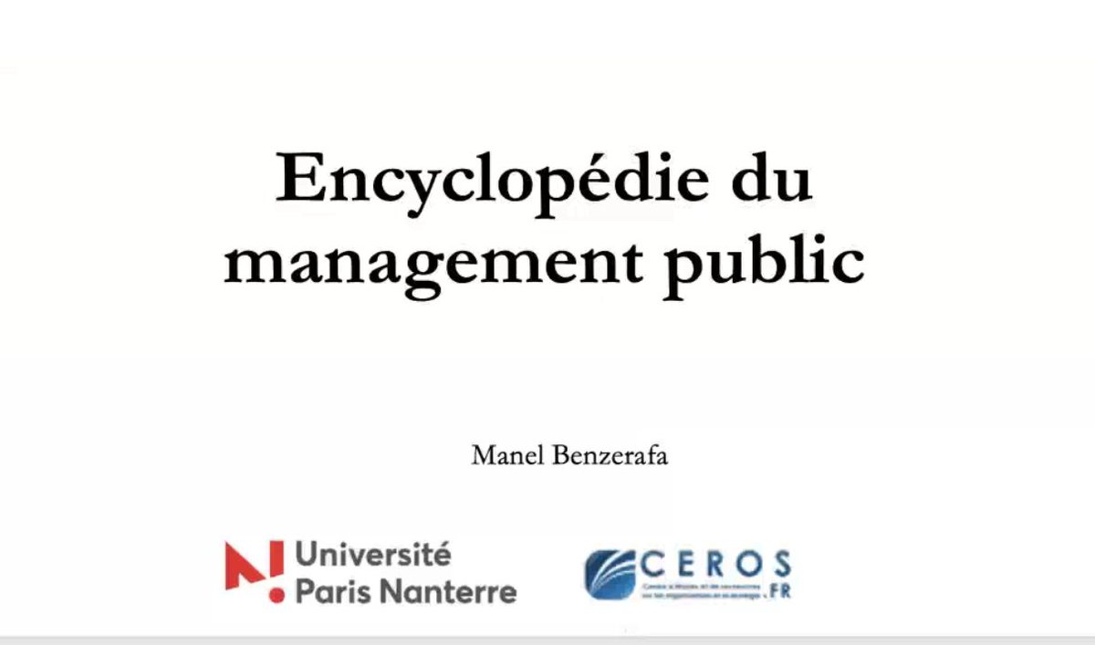 Une journée de recherche au <a href="/LabCerege/">CEREGE</a> consacrée au Management Public.  Merci à Manel Benzerafa-Alilat pour sa venue et pour ses échanges motivants ! 
<a href="/IAEPoitiers/">IAE Poitiers</a> <a href="/UnivPoitiers/">Université de Poitiers</a> <a href="/UParisNanterre/">Université Paris Nanterre</a> #CEROS <a href="/thomasstenger/">Thomas Stenger</a> <a href="/coussi/">Dr² Olivier Coussi</a> <a href="/Reyesgregory3/">Reyes gregory</a> <a href="/PmpRevue/">Revue Politiques et Management Public</a> <a href="/Igpde_recherche/">IGPDE Recherche</a>