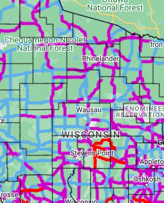 WisDOT North Central Region on Twitter "WINTER ROAD CONDITIONS Snow