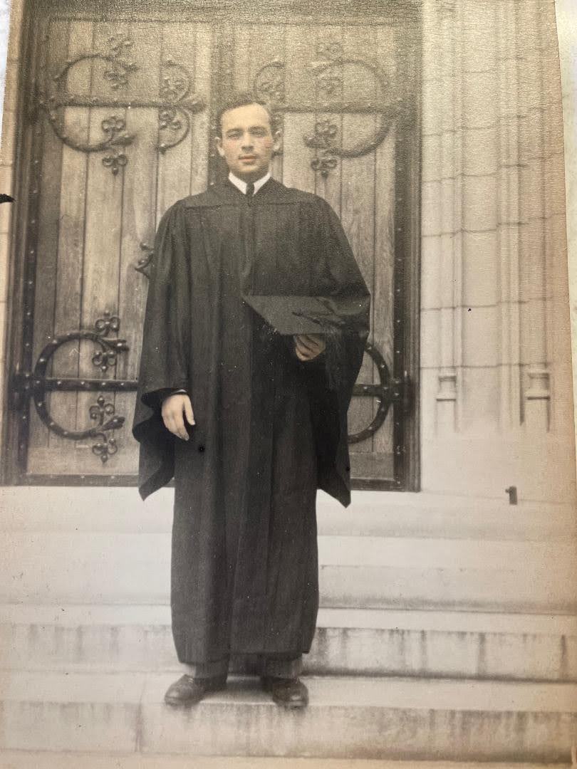 Princeton's tweet photo. Happy Birthday to #PrincetonU’s oldest living alumnus Joe Schein '37, who turns 108 today! 🖤 🧡

Three cheers for Joe! https://t.co/iYykgXu2I5