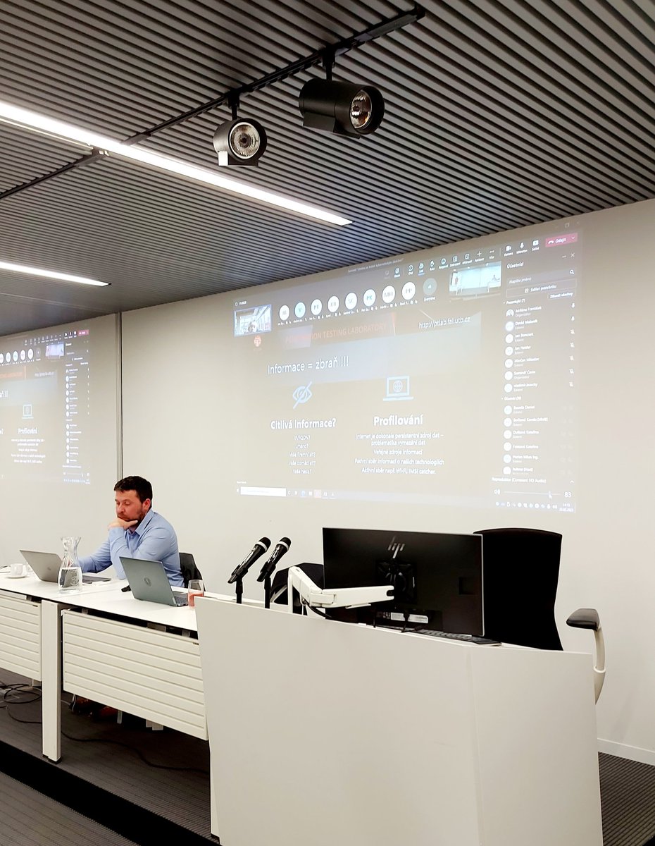 caciocz's tweet photo. Dnes jsme pro Vás s kolegy z CACIO  opět připravili seminář z oblasti bezpečnosti. Otázka zní "Umíte se bránit kybernetickým útokům?" Více na https://t.co/O6q8XDVAML

 #cybersecurity2023 #cacio https://t.co/Lt4WhUJlWg