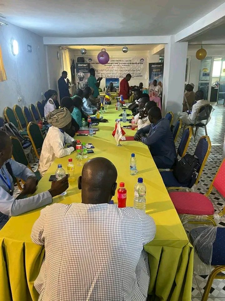 OngAshad's tweet photo. @Tchad l' ONG - ASHAD ont pris  part aux 𝗍𝗋𝖺𝗏𝖺𝗎𝗑 𝖽𝖾 𝗅’𝖺𝗍𝖾𝗅𝗂𝖾𝗋 𝖽𝖾 𝖿𝗈𝗋𝗆𝖺𝗍𝗂𝗈𝗇 sur la "gouvernance de la vie associative au Tchad''  𝗊𝗎𝗂 𝗌’𝖾𝗌𝗍 𝗍𝖾𝗇𝗎 𝖽𝗎 𝟤𝟢 𝖺𝗎 𝟤𝟤 𝖺𝗎 𝖢𝖤𝖣𝖯𝖤 𝗌𝗂𝗌 𝖺𝗎 𝗊𝗎𝖺𝗋𝗍𝗂𝖾𝗋 𝗇𝖽𝗃𝖺𝗋𝗂. https://t.co/OjHOfgm2kp