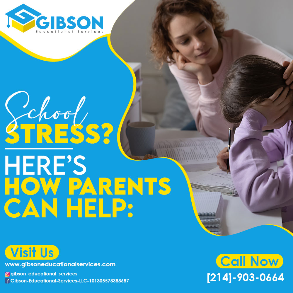 gibson_edu's tweet photo. School stress is a part of every child’s life and too much stress can be a problem. Parents must support and spend time with their children to help them fight stress.

Contact us. https://t.co/FauBoumYyc
[214]-903-0664

#students #academichelp https://t.co/MDJgjRzvNX