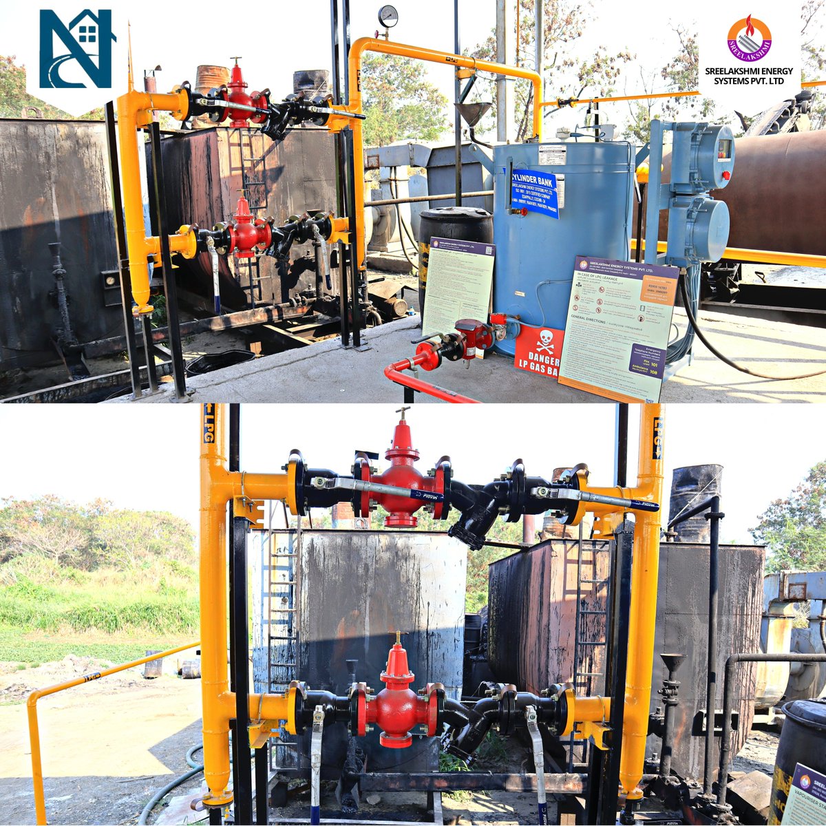 SreelakshmiLtd's tweet photo. Namah Bitumen Plant 425 kg LOT System, Handing Over Ceremony on Successful Completion
#sreelakshmienergysystems #lotsystem #handingovercermony #Namah #bitumen #successful https://t.co/199865ZbcX