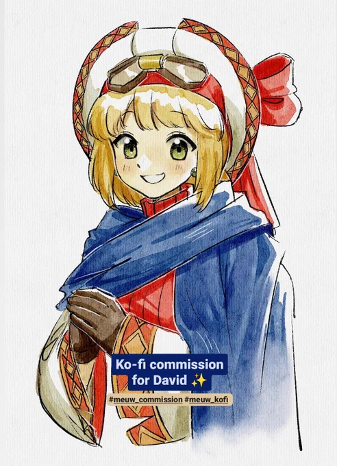 Ko-fi commission for David #meuw_commission #meuw_kofi 