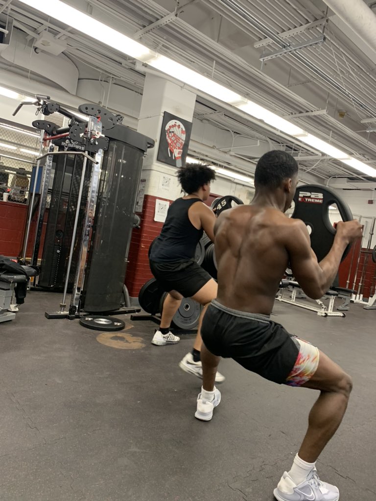 Until September..🏋🏾  @DaSideFBall ❤️.