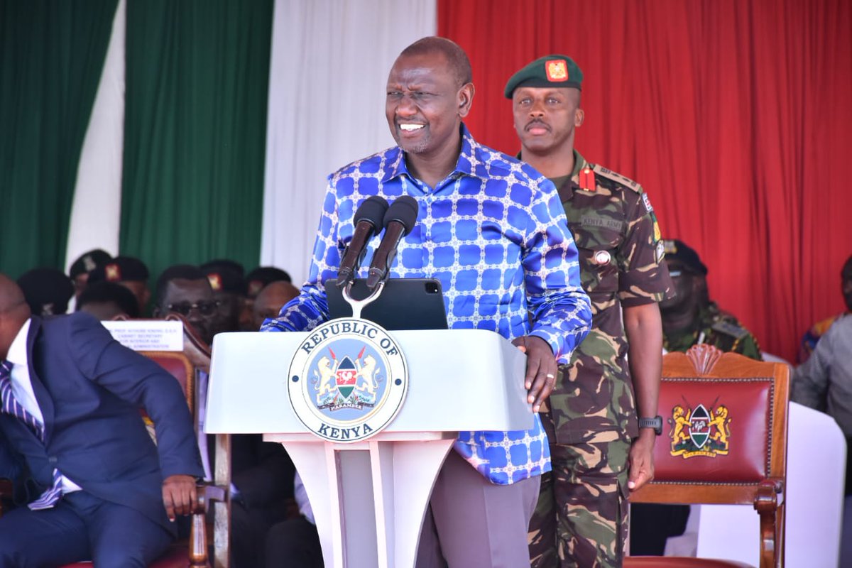 I today accompanied H.E <a href="/WilliamsRuto/">William Samoei Ruto, PhD</a> for the official opening of the Border Police Hospital in Kanyonyoo, Kitui County. This is a tremendous milestone for our police that will serve the community as well.