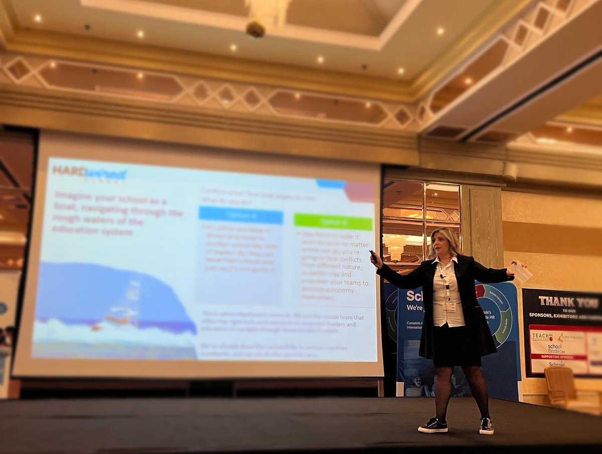 HardwiredOrg's tweet photo. Hardwired’s Director of Training, @dbouk_zeina, presented at the Middle East School Leadership Conference at the Crowne Plaza - Dubai, sharing the initiatives Hardwired is taking to address challenges to pluralism in the region. https://t.co/FqXRdZSTvd