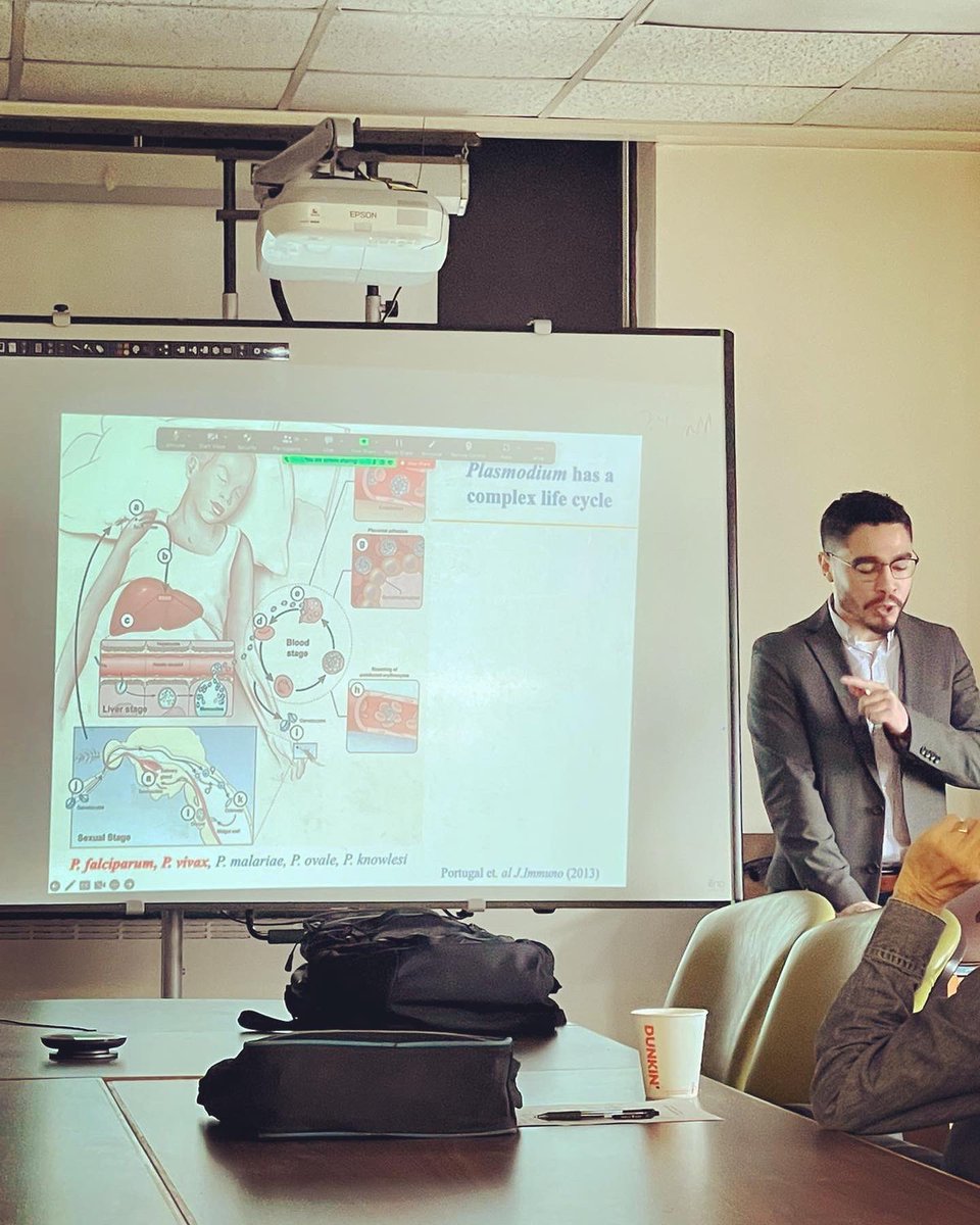 DrJRiveraCorrea's tweet photo. It was an honor to present my research on autoimmunity and malaria as Ass. Prof at the fellow CUNY @Hunter_College!Blessed to share the science I’m so passionate about! Thank you everybody who attended and to @JayneRaper1 for the invite! #malaria #newPI #Immunology #PRicansinSTEM https://t.co/sEbVRoCty6