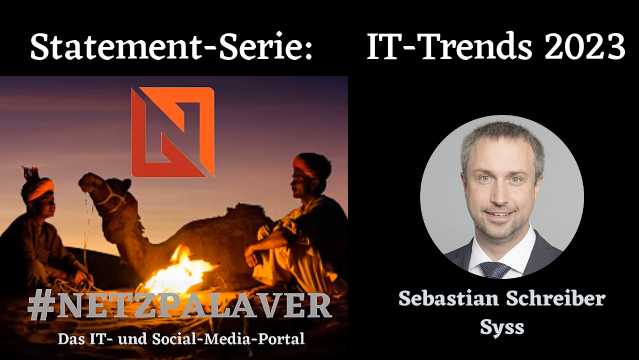netzpalaver's tweet photo. Welcher IT-Trend ist der ausschlaggebendste in 2023?
Statement von Richard Werner, @TrendMicroDE
Statement von Sebastian Schreiber #Syss
Statement von Zac Warreb, @Tanium
#Security #Cybersecurity #ITSecurity
https://t.co/Uc3lf2uxjI https://t.co/rZggsC9z9F