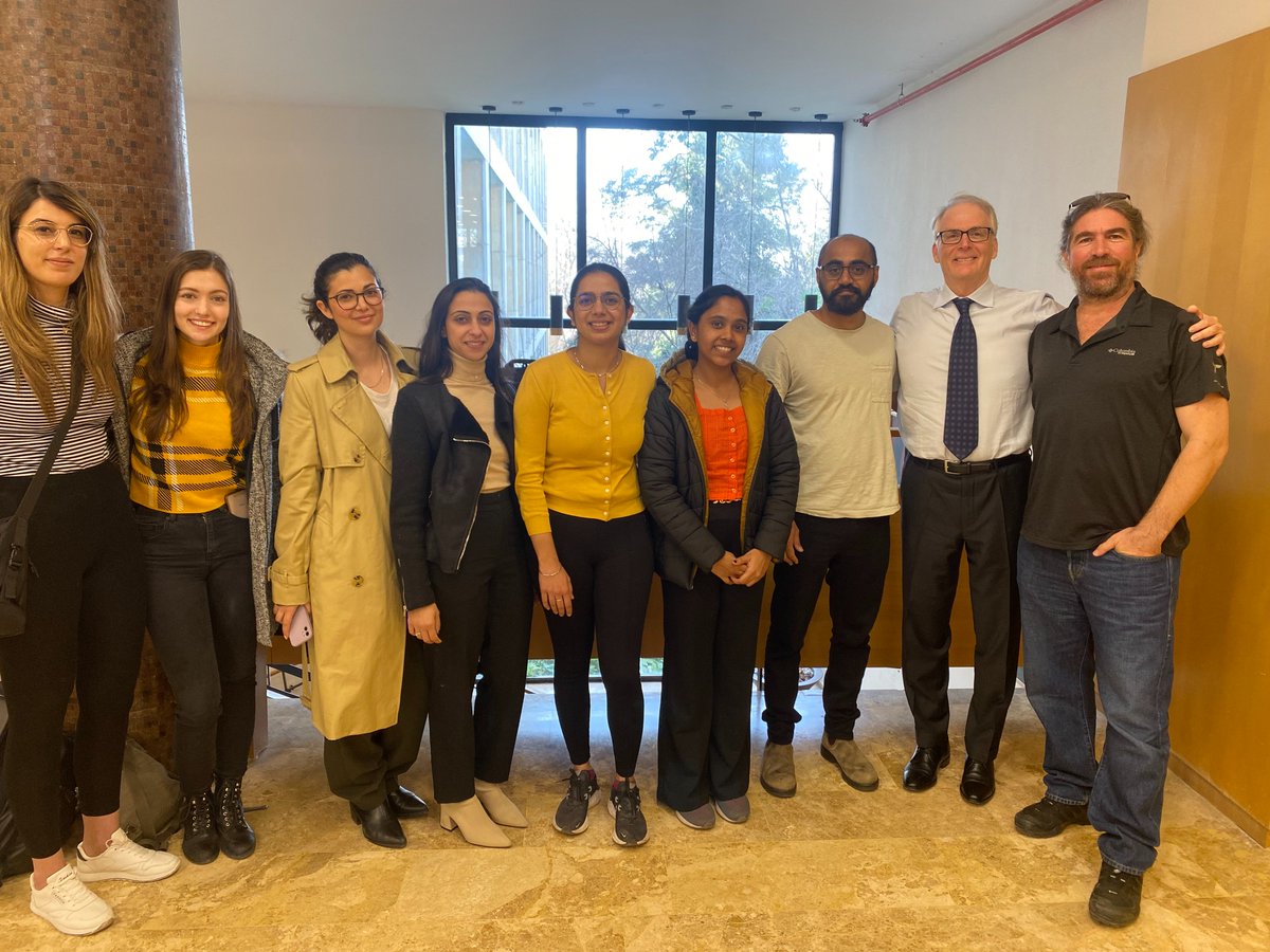 RoeyJAmir's tweet photo. Was very excited to travel with my group to Jerusalem to attend Craig @HawkerNation talk yesterday @HebrewU as the recipient of the 2023 Jeremy Musher Memorial Lecture in Chemistry...."Simpler, Faster and Better – Pushing the Limits of Polymer
Synthesis"  #polymer https://t.co/TbAjjgAFBK