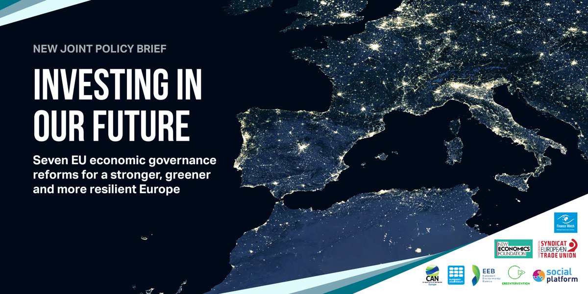 forfinancewatch's tweet photo. Today we put forward 7 priorities on how to reform EU’s #EconomicGovernance. We need updated rules that don’t arbitrarily restrain governments &amp; allow us to tackle crises like cost of living and energy security. #FiscalMatters

Read all demands: https://t.co/wTLw6gR03j https://t.co/yDWnFyH2Om