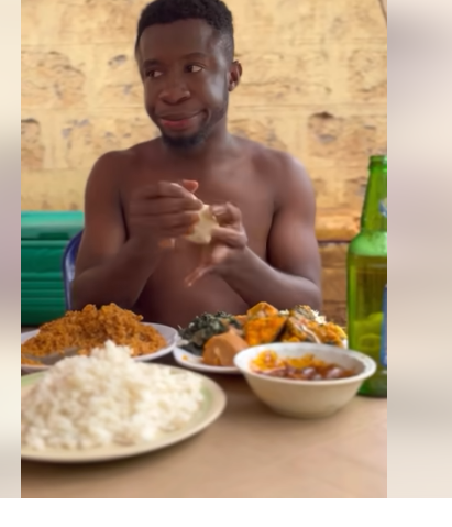 If i catch dis guy ehn.....e don make me salivate dis past weeks no be small