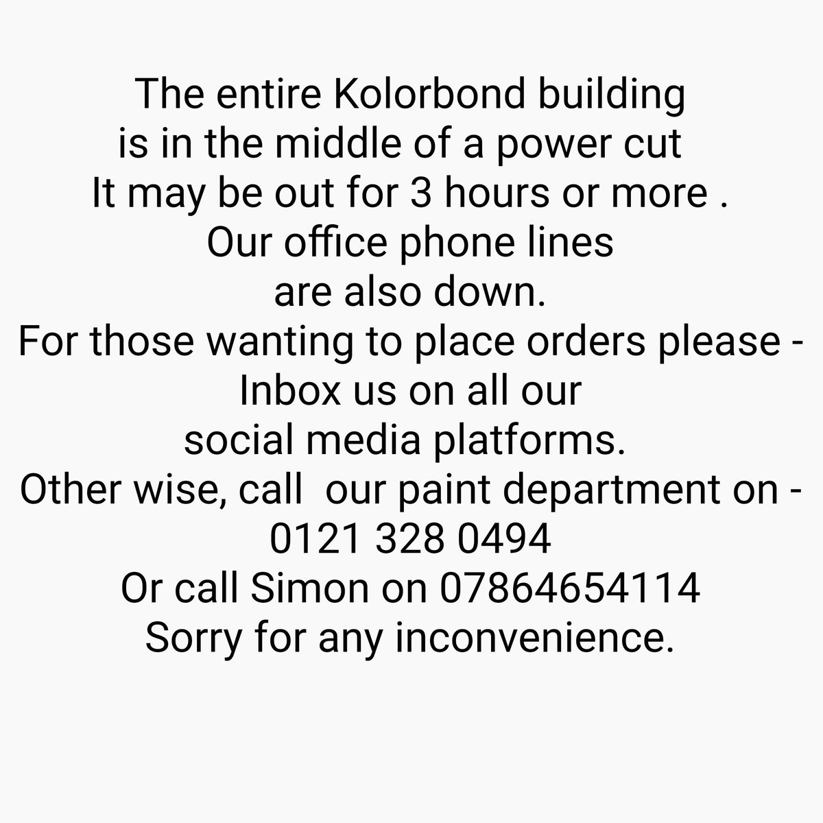 Kolorbond Paints tweet media