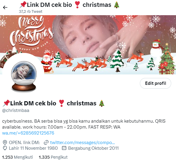 boleh minta rtnya? tysm! ❣️ 
help rt! christmbaa kesus, sekarang pindah kesini dulu ya.. sekalian BA yg mau mutualan boleh like aja

#zonauang #zonaba