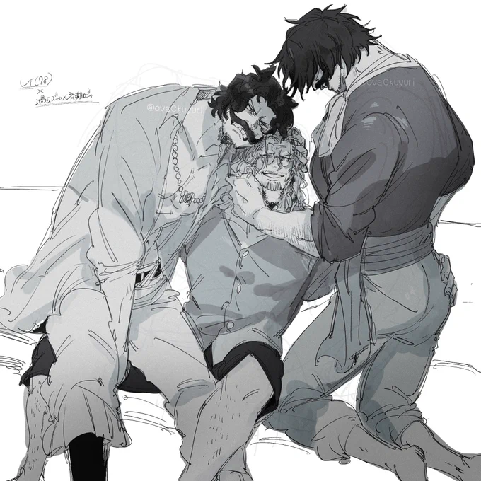 さうすと世界ロジャロジャ (とレイロジャ)らくがき 