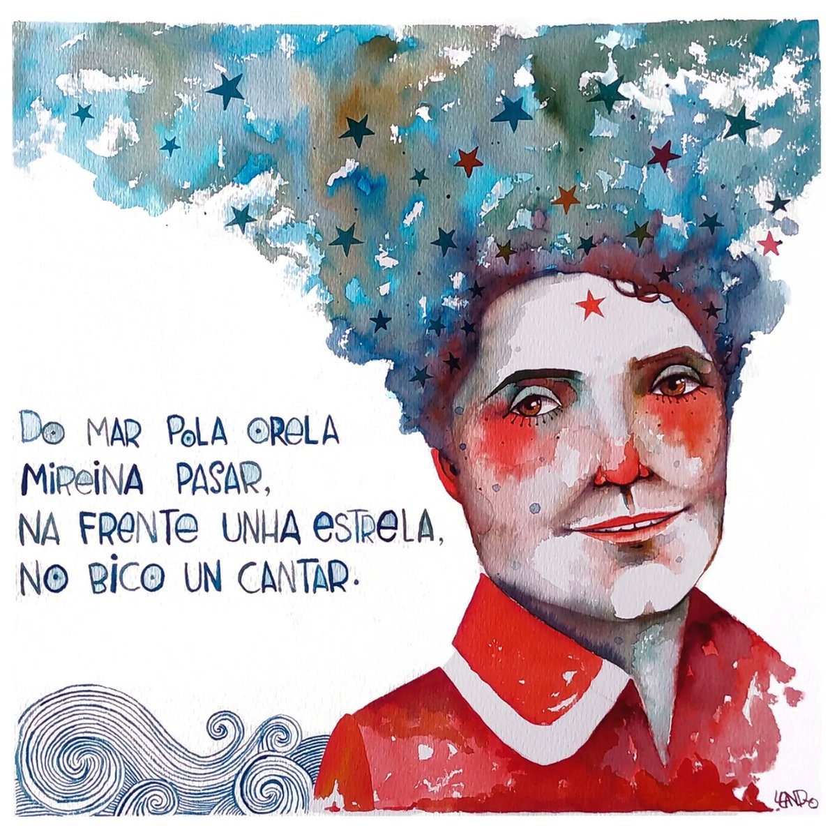 🌹 Día de Rosalía 🌹

💜 Sempre na frente unha estrela, no bico un cantar 💜

🎨 Ilustracións de Leandro Lamas

👕 Produtos á venda na nosa web acostureira.com

#DiadeRosalia #rosaliadecastro #acostureira #galicia #mulleres #rural #mulleresdorural #feminismo #muller