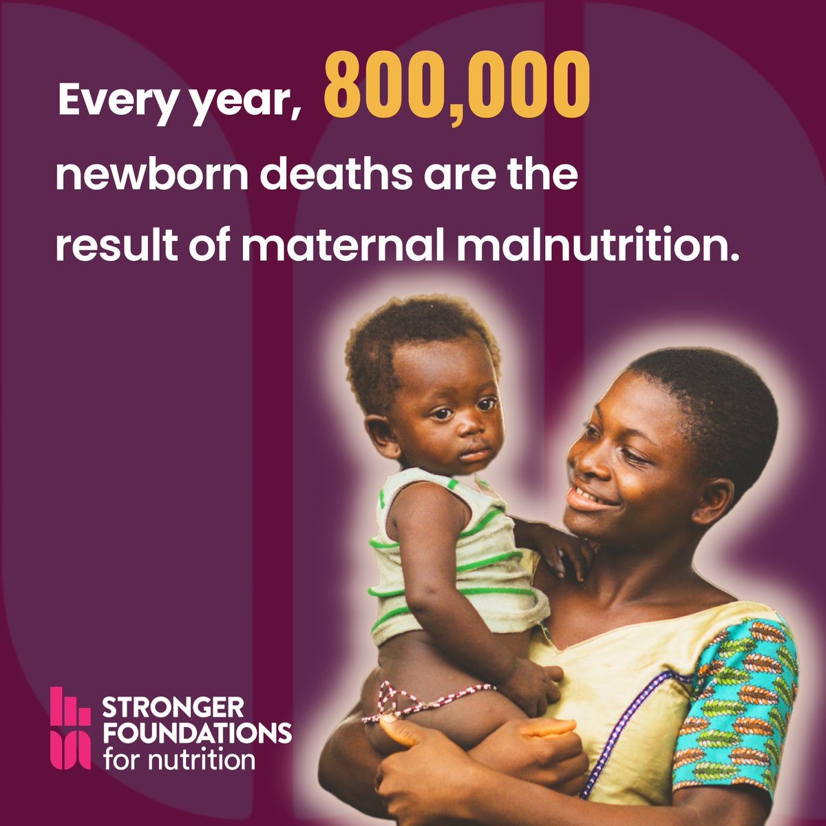 SF4Nutrition's tweet photo. Healthy mothers = Healthy nations. ✅

Maternal undernutrition is a vicious cycle that traps families, communities, and countries. ❎

With smart investments, we can turn this vicious cycle into a virtuous one, strengthening families, communities and future generations. 💪 https://t.co/MKcs1zHudL
