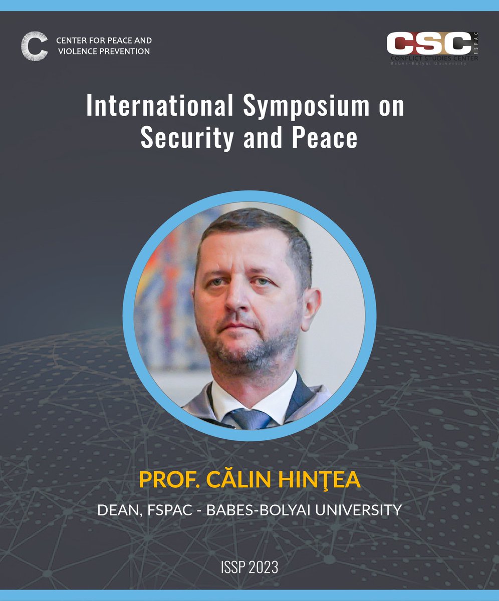 cpvp_org's tweet photo. Prof. Călin Hințea will give the opening remarks at ISSP 2023. Prof. Călin Hințea is the Dean of the Faculty of Political, Administrative and Communication Sciences at Babeș-Bolyai University and an Adjunct Professor at Michigan State University.
#issp2023 https://t.co/lVCvvZHb4Z