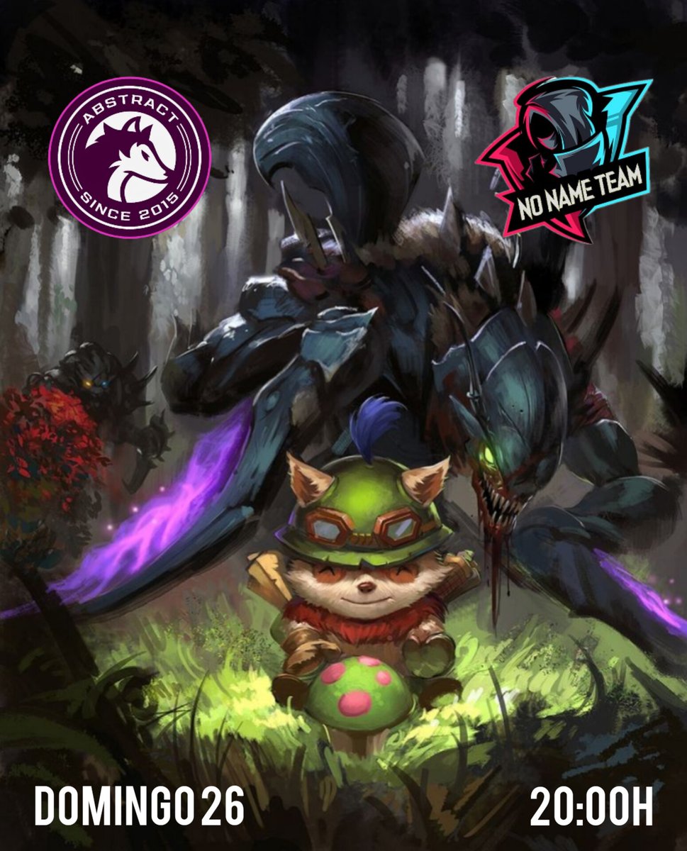 haac_k's tweet image. Los 🥚🥚 para la tortilla , el domingo cenareis mas sano con unas poquitas 🍄🍄.
ABEMUS TEEMO - SORTEO !!

Domingo 26 - 20:00h
Canal : twitch.tv/xampialgemesi?…

@AbstractLatam Vs #NoNameTeam

#NoNames