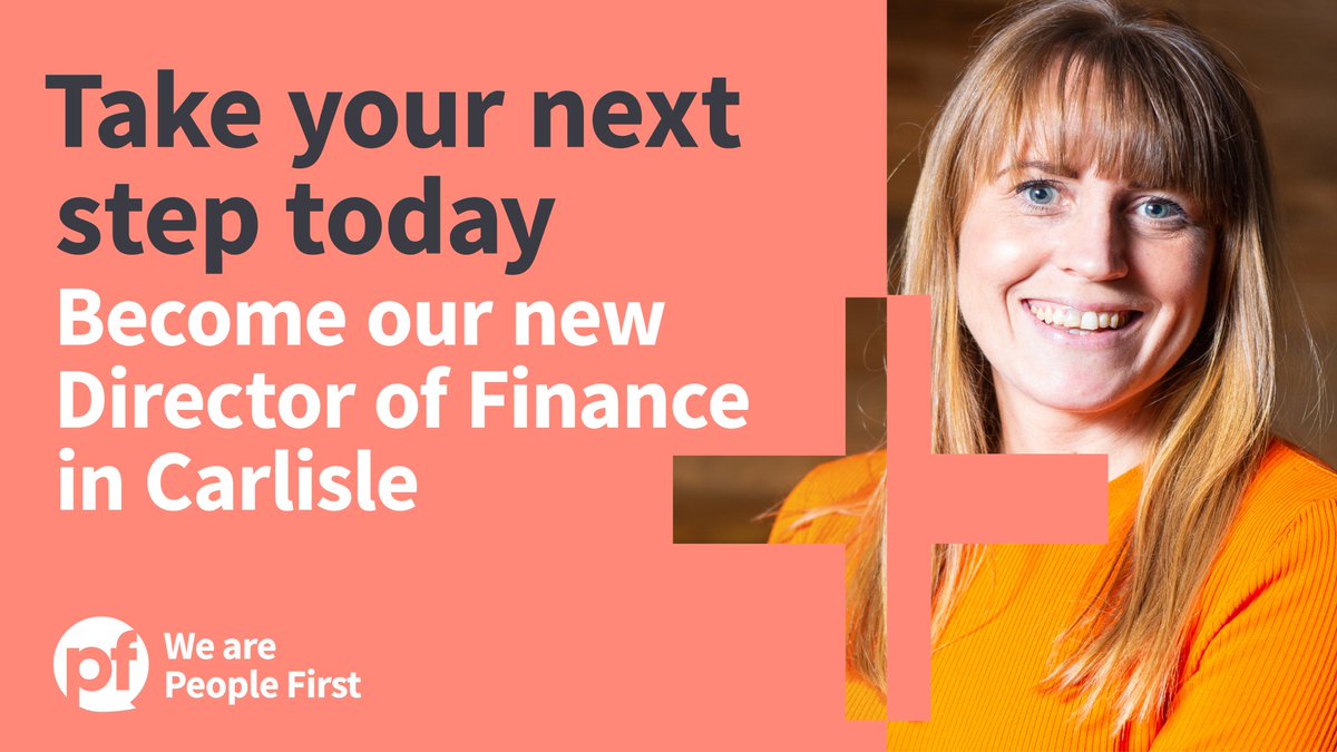 Come and join the team at People First as our Finance and Operations Director.

You’ll be part of a team that cares deeply about the impact we have on the people we work with, and our community. Don't delay, get your application in today✍️ bit.ly/3YaY213