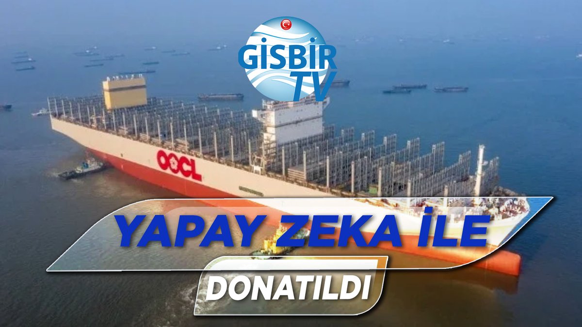 GISBIR's tweet photo. Yeni nesil yüksek performanslı ultra büyük konteyner gemi, taşıma kapasitesi ile dikkat çekiyor.

▶️ https://t.co/NgqNFGRkUO

@oocl_official
#oocl #devgemi #konteynergemisi #ship #megaship #yapayzeka #otonom #gemi #gemiinşa #tersane https://t.co/95uT3kr6Pg