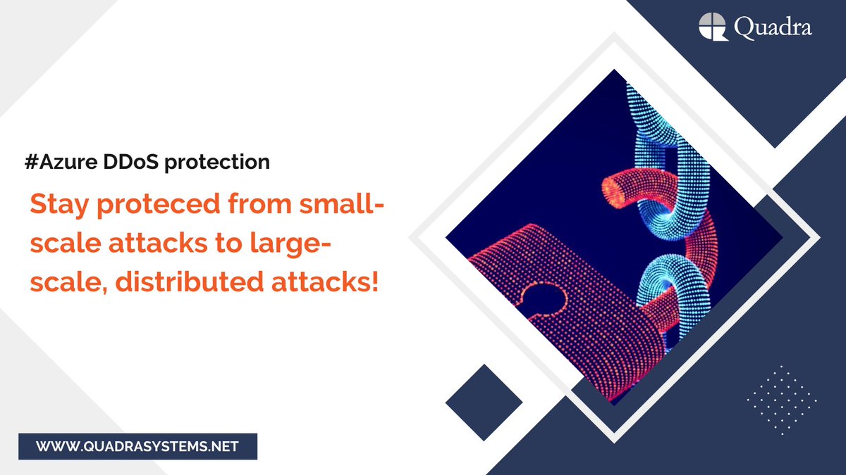 Don't let DDoS (distributed denial-of-service) attacks cripple your business!

Automate your attack response with Azure DDoS Protection solution for Microsoft Sentinel. #TalkToQuadra 

#DDoSprotection #Azure #MicrosoftSentinel