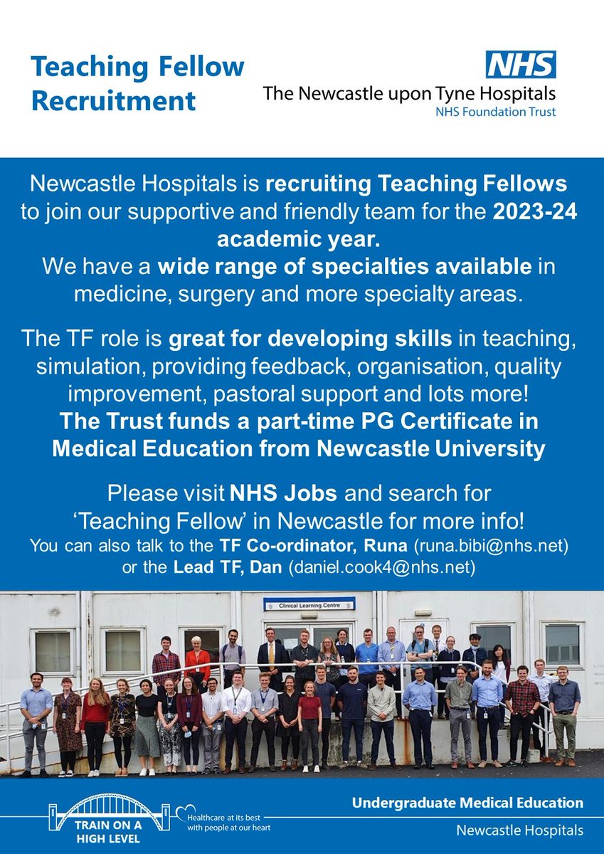 Medical Education @ Newcastle Hospitals tweet media