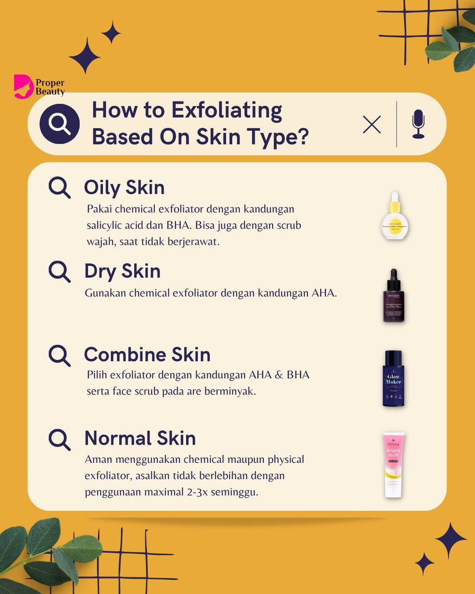 properbeautyid's tweet photo. Semakin sesuai dengan jenis kulit pastrinya akan semakin on point exfoliasinya π§π»
jadi kamu tim jenis kulit apanih? π
Your Proper Beauty E-Commerce
#BeliajadiProperBeauty
#ProperBeauty #skincaremurah #properinfo #Skincaretips #Exfoliasi #AHABHA #AHA #BHA #Rubicon #Jerome https://t.co/Rs0xMAaBGc