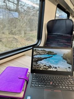 It might be a bit grey here in #suffolk but I am excited to be meeting with the lovely Roxy <a href="/studentlife/">Student Life at UWGB</a> to embed Kooth into the world of #students even more! #happythursday #greybutok #suffolkschools #education #wellbeing #partnershipworking