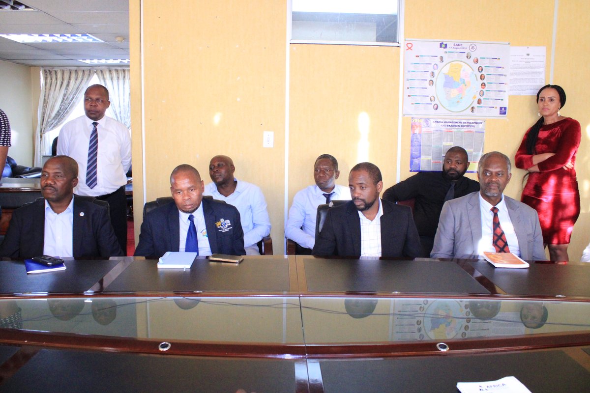 IOMLesotho's tweet photo. A courtesy call by a task force team on migration management from the Kingdom of Eswatini to Hon. Minister and Principal Secretary of the Ministry of Local Government, Chieftainship, Home Affairs and
Police, on their study tour in Mountain Kingdom of Lesotho.

Thnks 2 @IOMDevFund https://t.co/m0DPcUKx2r