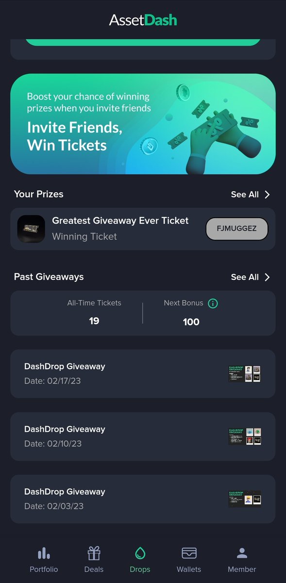 Omegaddon's tweet photo. @assetdash Does this mean I got the #winningticket ?? https://t.co/m5vHdWCaOe