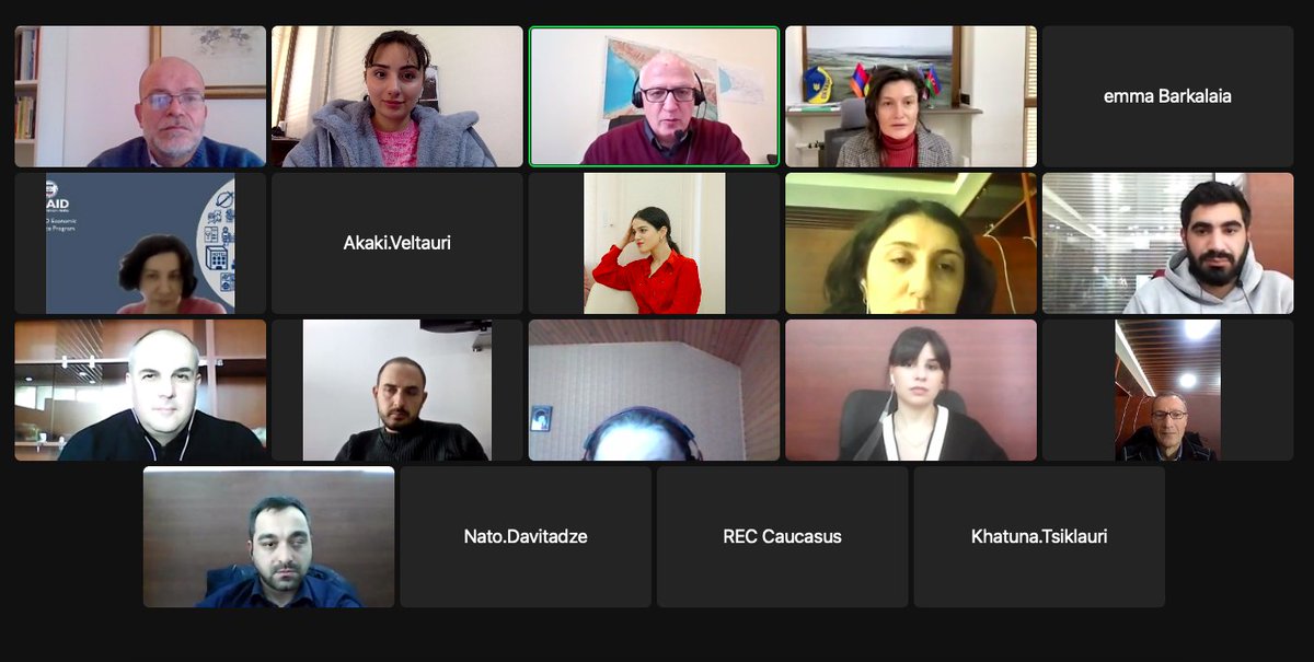 📣“Support <a href="/agricultureGEO/">MEPA of Georgia</a> in implementation of Law of Georgia on Environmental Liability” - an online webinar was held to present environmental damages calculation methodologies and discuss the secondary legislation improvement suggestions under the new Liability Law.